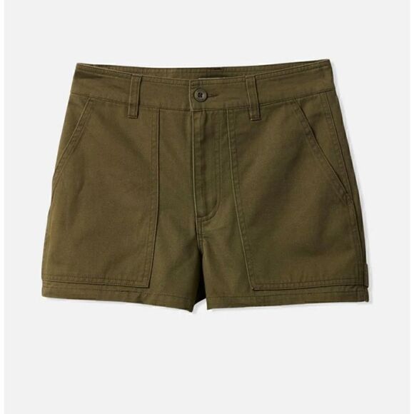 Brixton Alameda Short- Military Olive - Picture 1 of 2